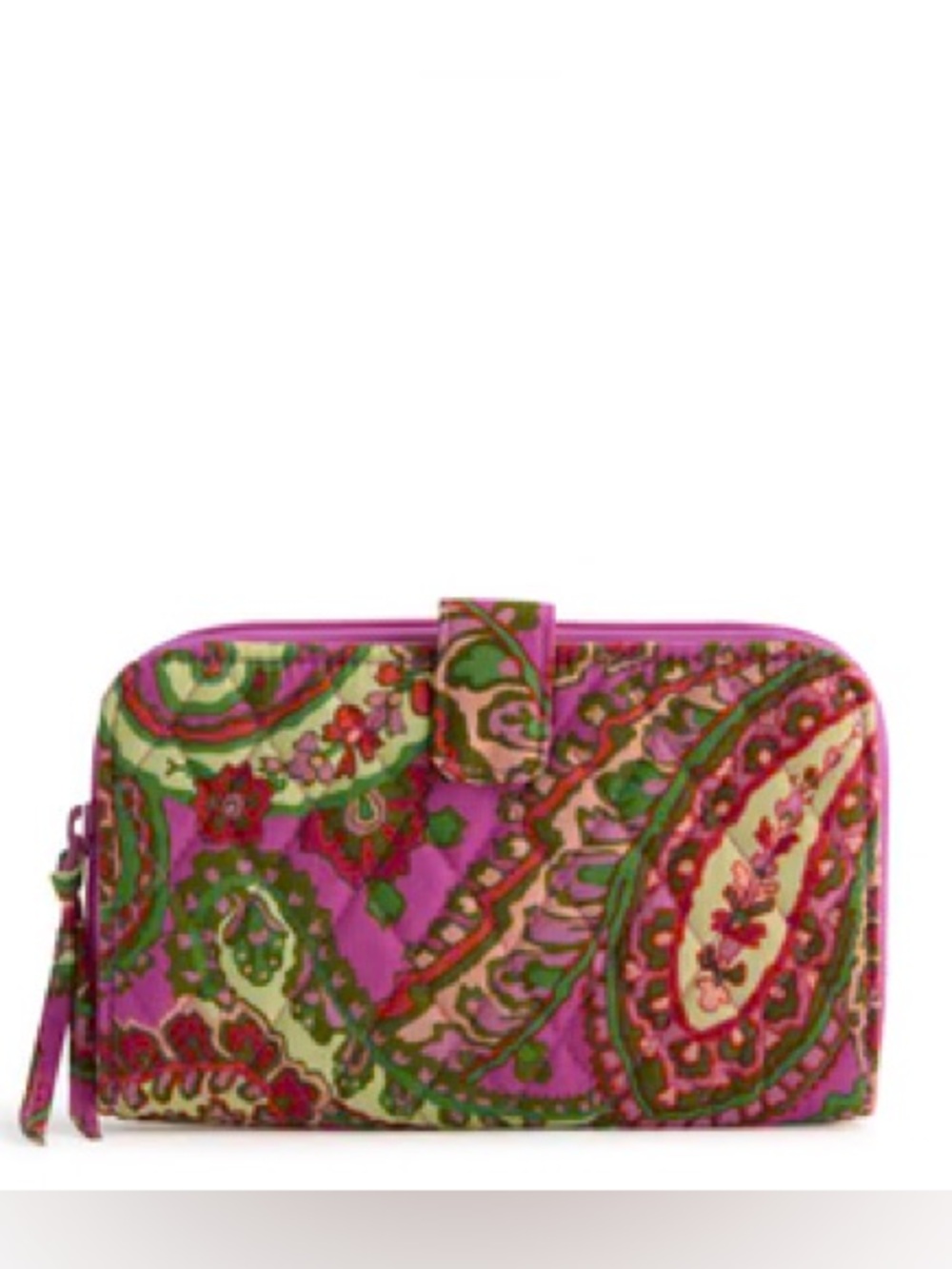 NWT Vera Bradley Capri Pink Quilted Wallet